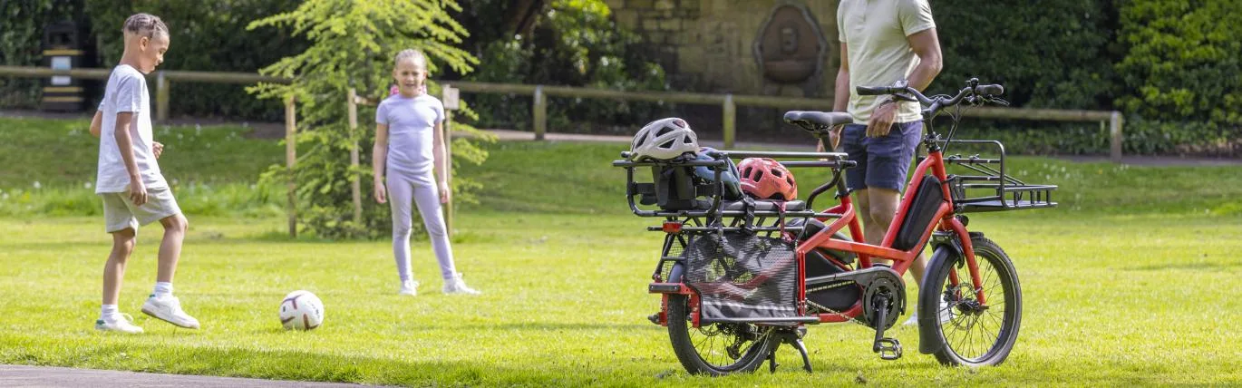 Vélos cargos Tern en situation