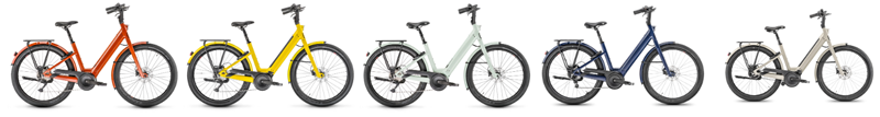 Bannière avec l'ensembles des vélos Moustache Lundi 27