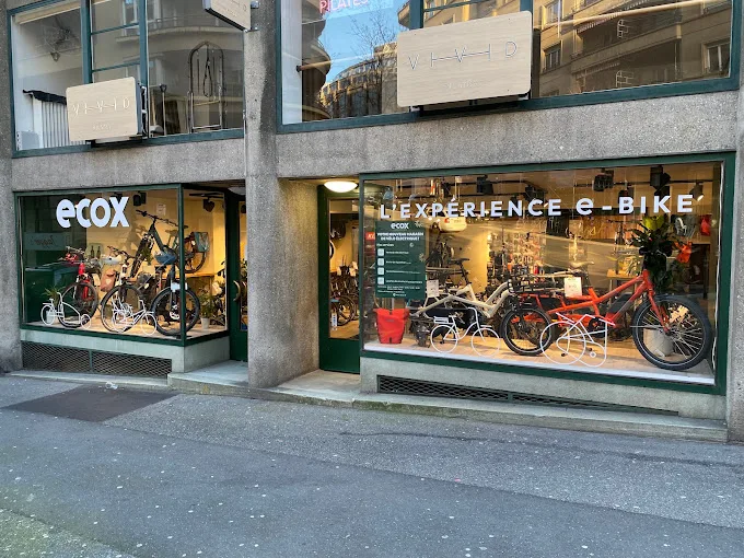 Magasin de vélos électriques Ecox Lausanne