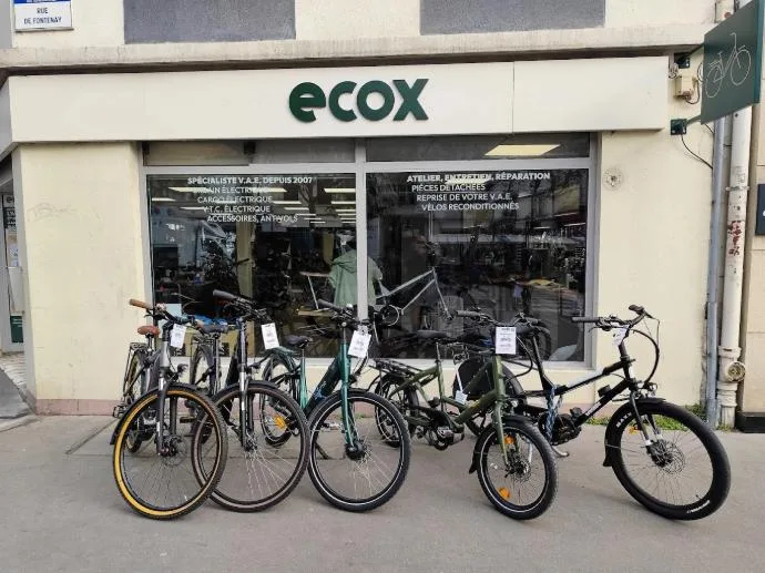 Magasin de vélos électriques Ecox Vincennes