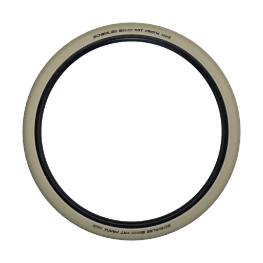 Pneu vélo Schwalbe Fat Frank crème 28x2.00" 50-622