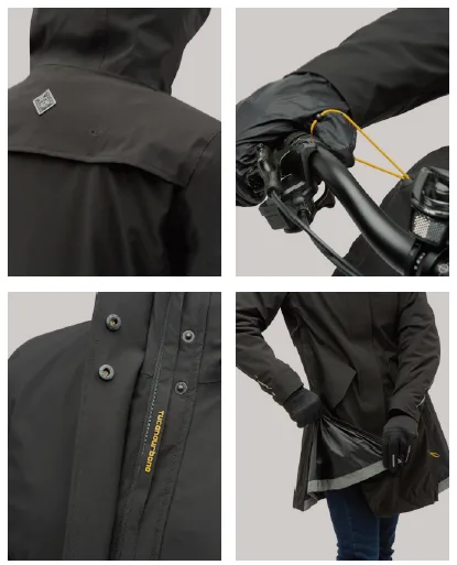 Tucano Urbano Magic Parka 3 en 1 - Femme — vélo électrique