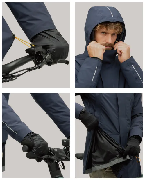 Tucano Urbano Magic Parka 3 en 1 - Homme — vélo électrique