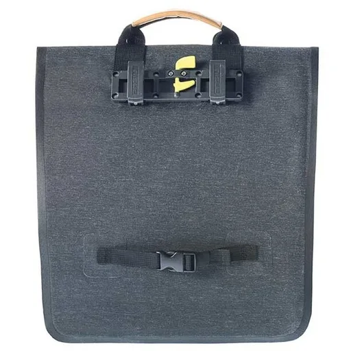 Basil - sac arrière Urban Dry Shopper - gris foncé — vélo électrique