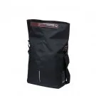 Basil - Sac arrière City Shopper - réfléchissant, imperméable, noir - 14-16L — vélo électrique
