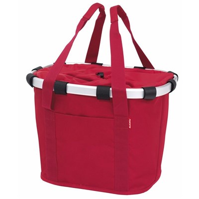 [ECOX004260] Klickfix Bikebasket rouge (Rouge)