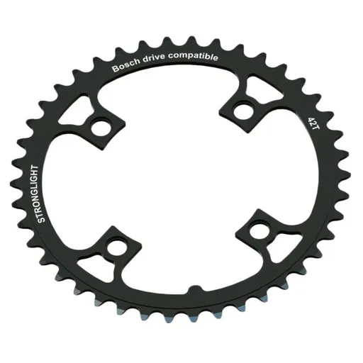 Stronglight plateau pour système bosch classic + 42 dents noir LK 104mm — vélo électrique