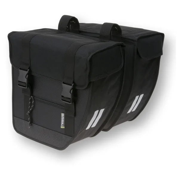 Basil - Sacoches doubles De Vélo Tour XL - 40L - Noir — vélo électrique