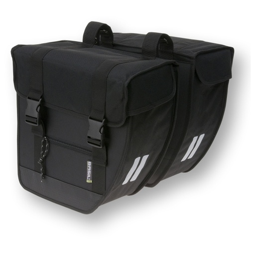 [ECOX000428] Basil - Sacoches doubles De Vélo Tour XL - 40L - Noir