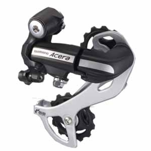 [ECOX000658] Shimano dérailleur Arriere 7/8 Vitesses Noir SGS RD-M3020 Acera
