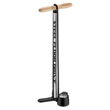 lezyne Steel Floor drive Gris silver