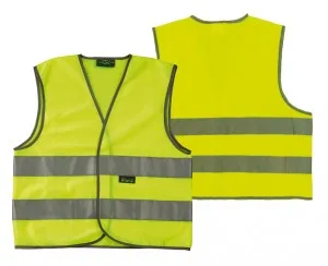 Wowow Gilet de sécurité jaune + Bandes réfléchissantes T.M — vélo électrique