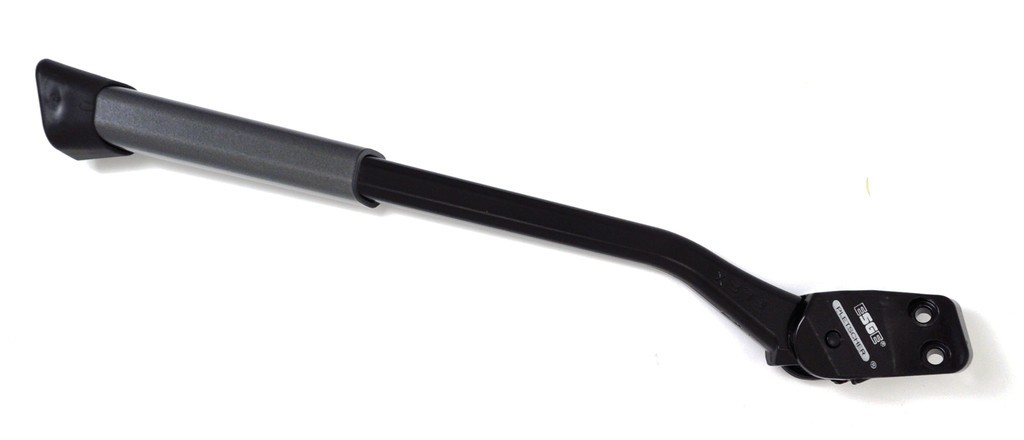 [ECOX008970] Pletscher Béquille hauban Comp 18 Flex noir/argent métallique, 18mm, 20"-29"