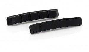 [ECOX009171] XLC BS-X07 SET DE 4 PATINS DE FREIN À CARTOUCHE V-BRAKE 72 mm NOIRS