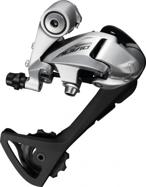 Shimano Arrière Alivio RD-T4000 SGSS sans adaptateur 9 vitesses argent