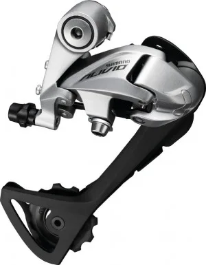 Shimano Arrière Alivio RD-T4000 SGSS sans adaptateur 9 vitesses argent — vélo électrique