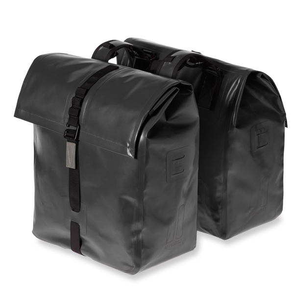 [ECOX010544] Basil Urban Dry - imperméable noir mat