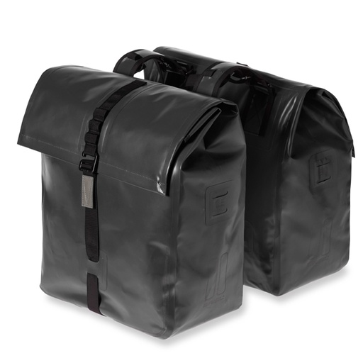 [ECOX010544] Basil Urban Dry - imperméable noir mat