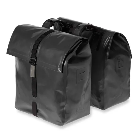 Basil Urban Dry - imperméable noir mat — vélo électrique