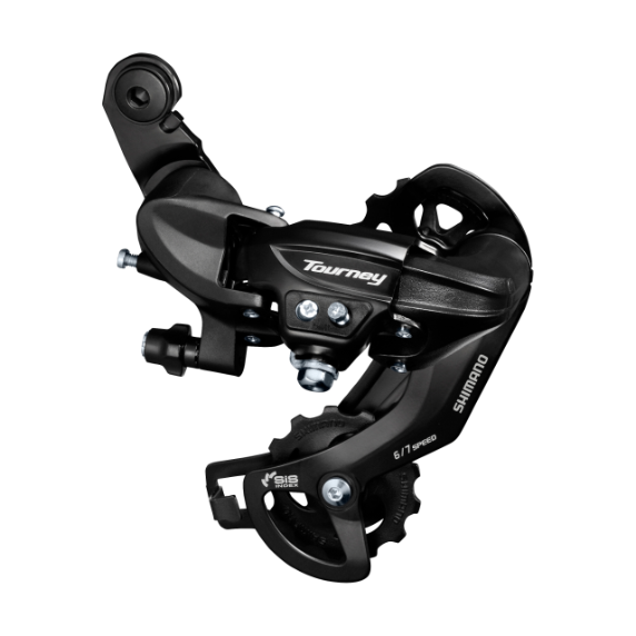 Shimano Arrière Tourney RDTY 300 6/7 vitesses avec adaptateur chape longue