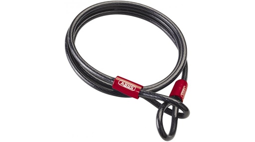 [ECOX029200] Abus Cobra 10/1000 Cable 2 boucle noir