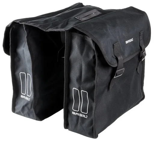 BASIL Sacoche double MARA, 26L, noir — vélo électrique