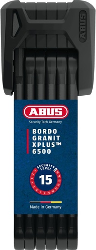 [ECOX094355] Abus Bordo Granit XPlus 6500 (85, Noir, SH)