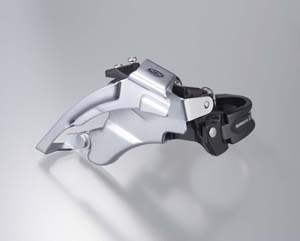 shimano dérailleur Avant Triple Argent FD-M590 Deore Colier Bas 34,9