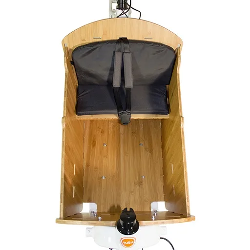 Yuba Bamboo Box Seat Kit Supercargo — vélo électrique