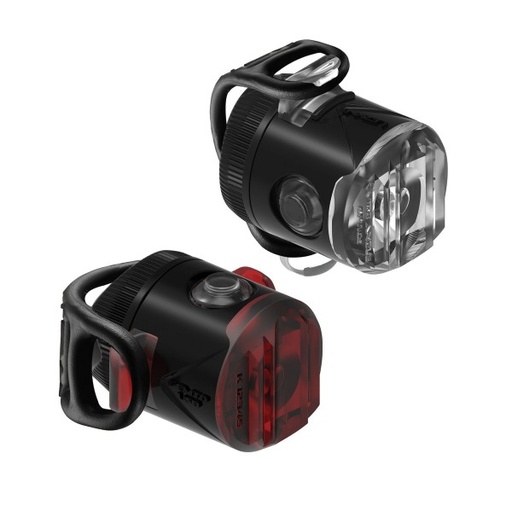 [ECOX132023] LED Lezyne Femto USB Drive Paire (Noir)