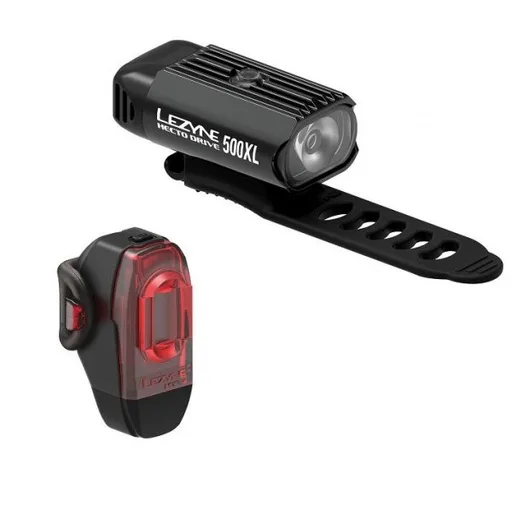 LED Lezyne Hecto Drive XL + KTV2 Avant Arrière — vélo électrique