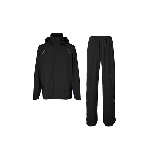 [ECOX137102] Basil Hoga ensemble de pluie unisex Noir (S)