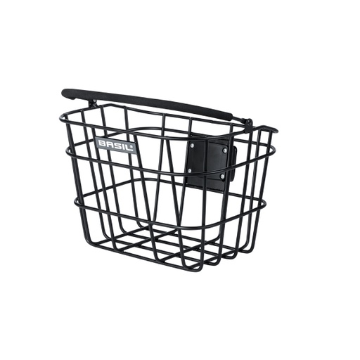 [ECOX147305] Basil Panier Avant "Bremen" - aluminium