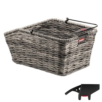 Panier arrière KLICKfix Structura GT . panier robuste en couleur stable, avec lanières synthétiques résistantes à l'eau .avec fixation à clip .avec anse confortable .poids : env. 2100g.