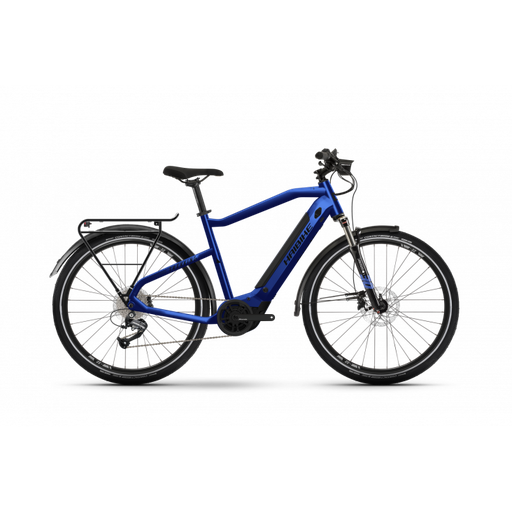 [ECOX184218] Haibike Trekking 4 High - Bleu, taille M (S, Bleu, 500 Wh)