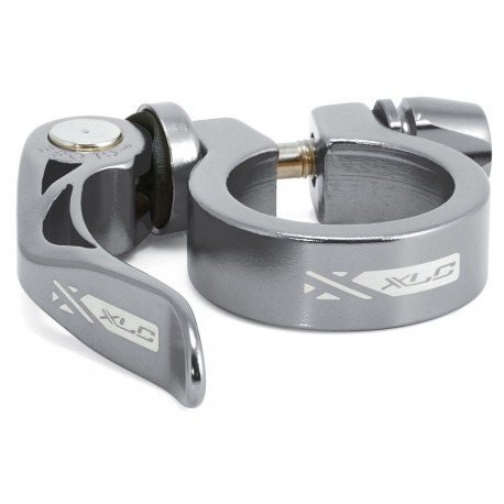 [ECOX211590] XLC PC-L04 COLLIER POUR TIGE DE SELLE ALUMINIUM FERMETURE RAPIDE 34.9 mm TITANE