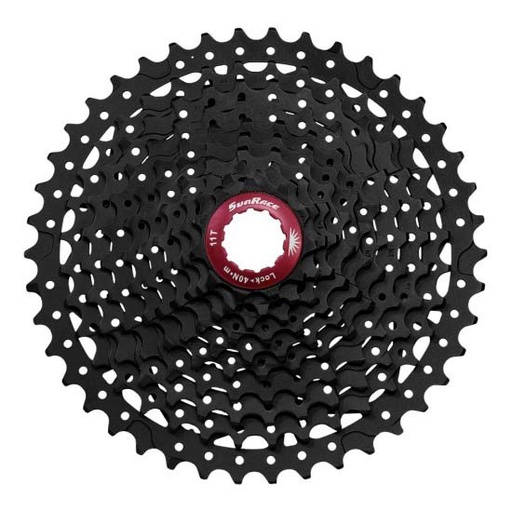 [ECOX259302] Sunrace Cassette CSMX8 11V 11-46T Noir