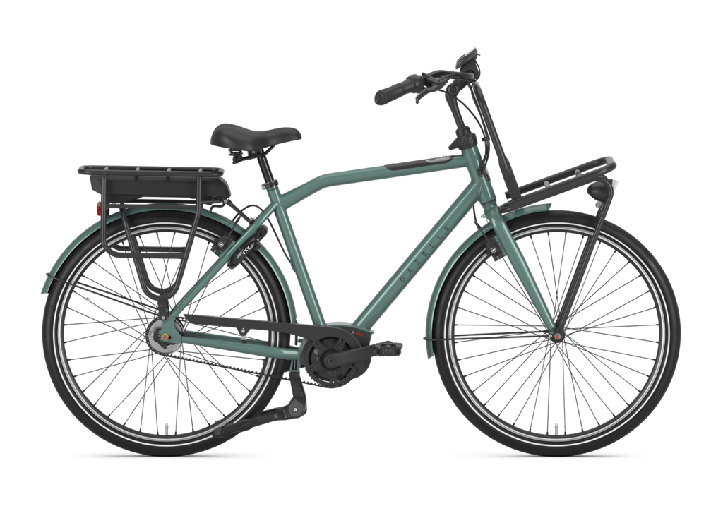 Vélo Électrique Urbain Gazelle HEAVYDUTYNL C5 HMB Diamant