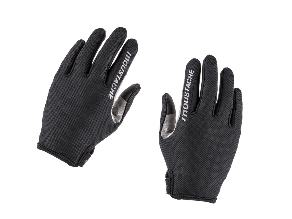 [ECOX261226] Gants VTT Moustache (7, Noir)