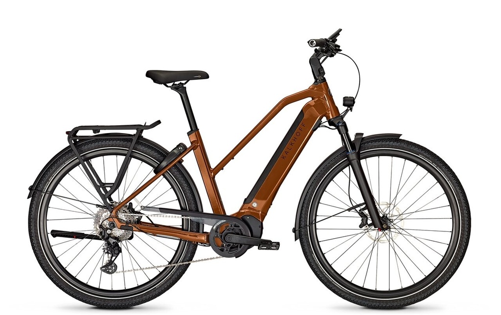 Vélo Électrique Urbain kalkhoff ENDEAVOUR 5.B ADVANCE+ Cadre Trapeze