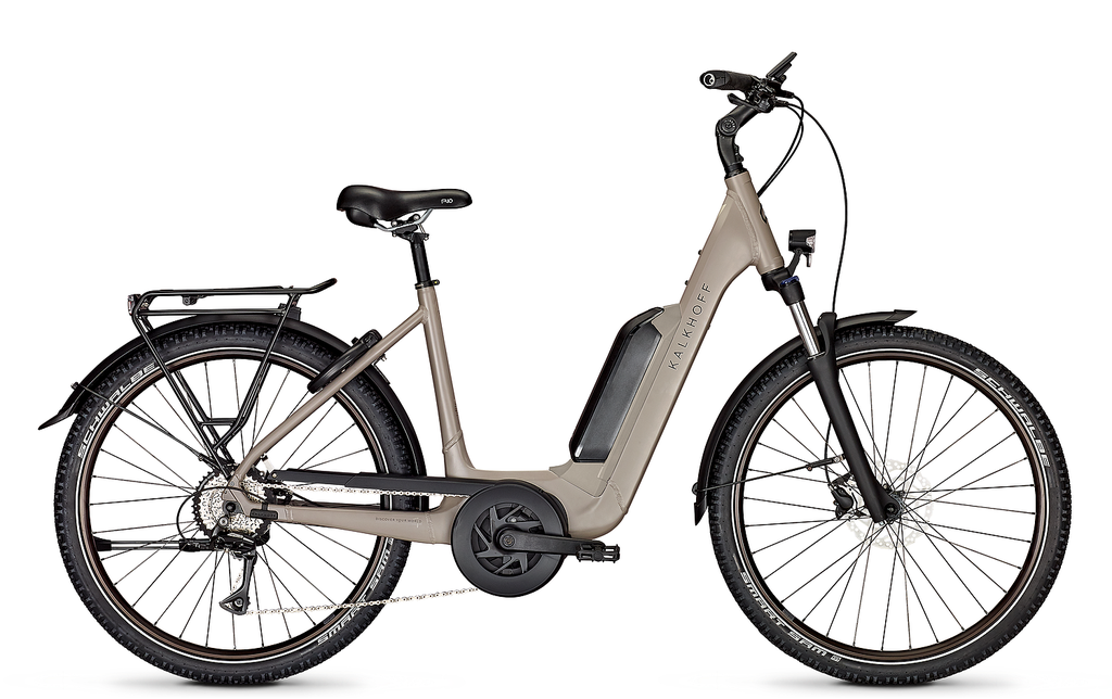 [ECOX269408] Kalkhoff Entice 1.B move cadre ouvert Smart - System (XS, Gris, 545 Wh)
