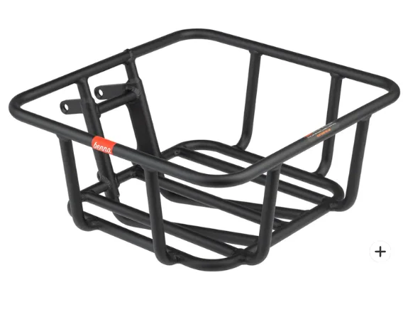 Benno - Porte-bagage avant City Front Basket (tout modèle) - noir — vélo électrique