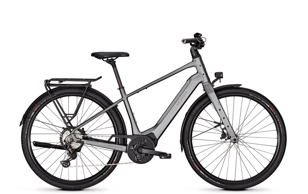 [ECOX286901] Kalkhoff Endeavour L Excite - Cadre fermé (S, Gris, 400 Wh)