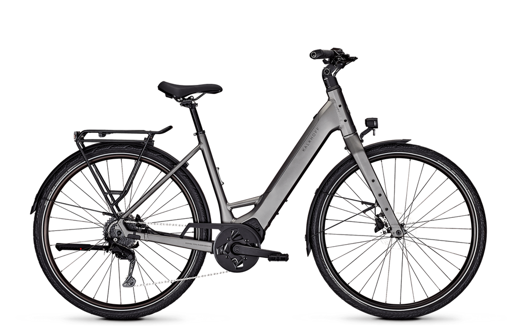 [ECOX286935] Kalkhoff Endeavour L Move - Cadre ouvert (S, Gris, 400 Wh)