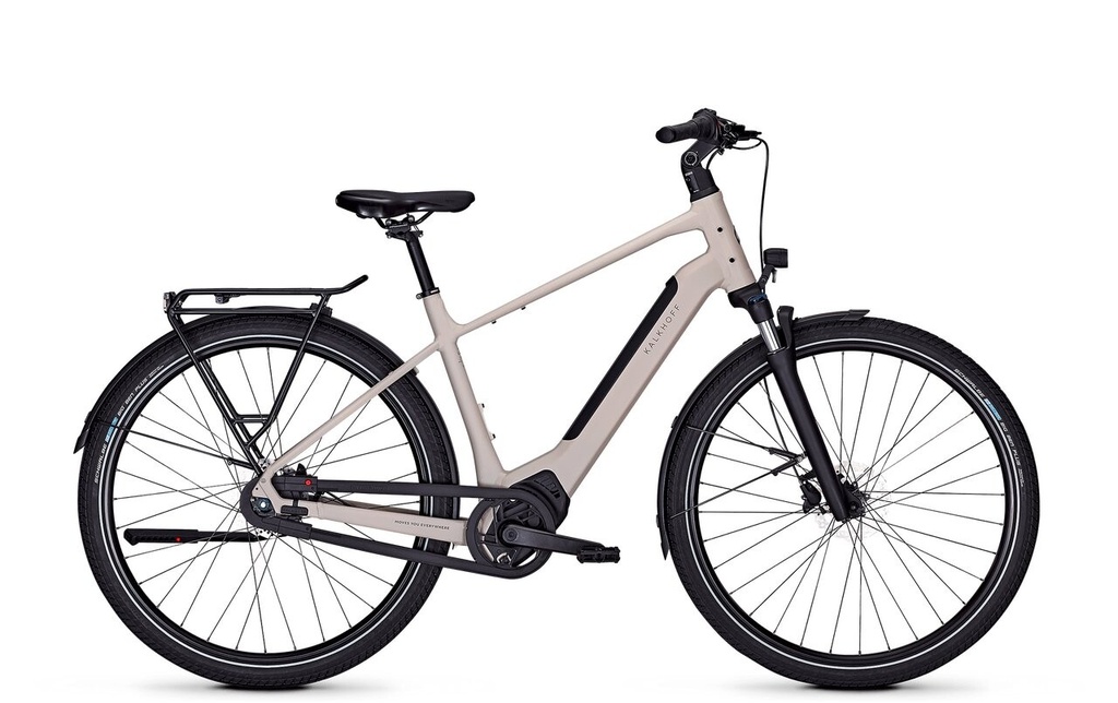 [ECOX287010] Kalkhoff Image L Season - Cadre fermé (S, Gris, 400 Wh)