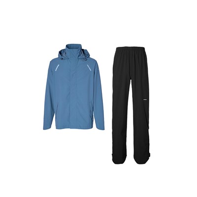 [ECOX288590] Basil Hoga ensemble de pluie unisex Bleu horizon (S)