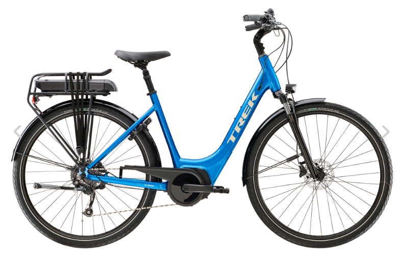 [ECOX291461] Trek Verve+ 2 Lowstep Gen 2 - Taille XS (XS, Bleu, 400 Wh)