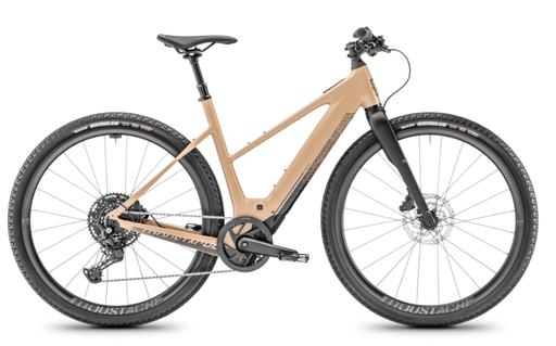[ECOX293248] Moustache Dimanche 29 gravel 2 Open (XS, Beige, 400 Wh, Sans Garde-boue)