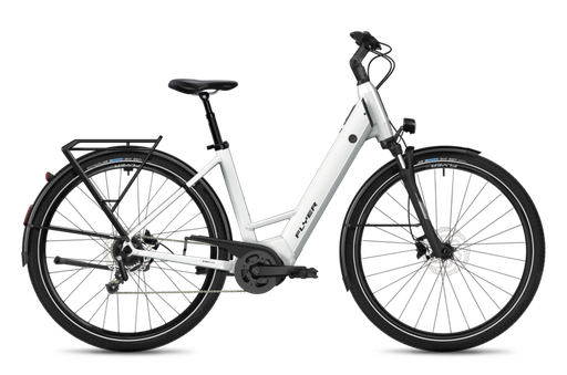 [ECOX294330] Flyer Gotour EL 3.40 - cadre ouvert (M, Blanc, 625 Wh)