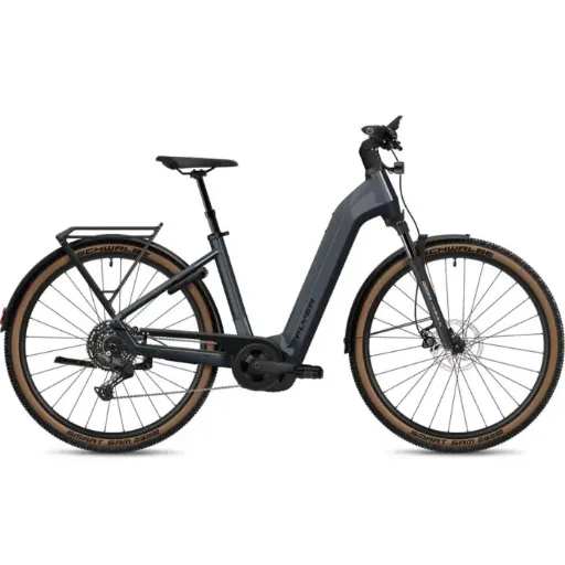 [ECOX295200] Flyer Gotour 5.12 CX - cadre ouvert (S, Gris, 750 Wh)